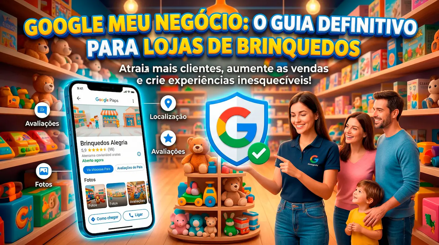 Google Meu Negócio para Lojas de Brinquedos